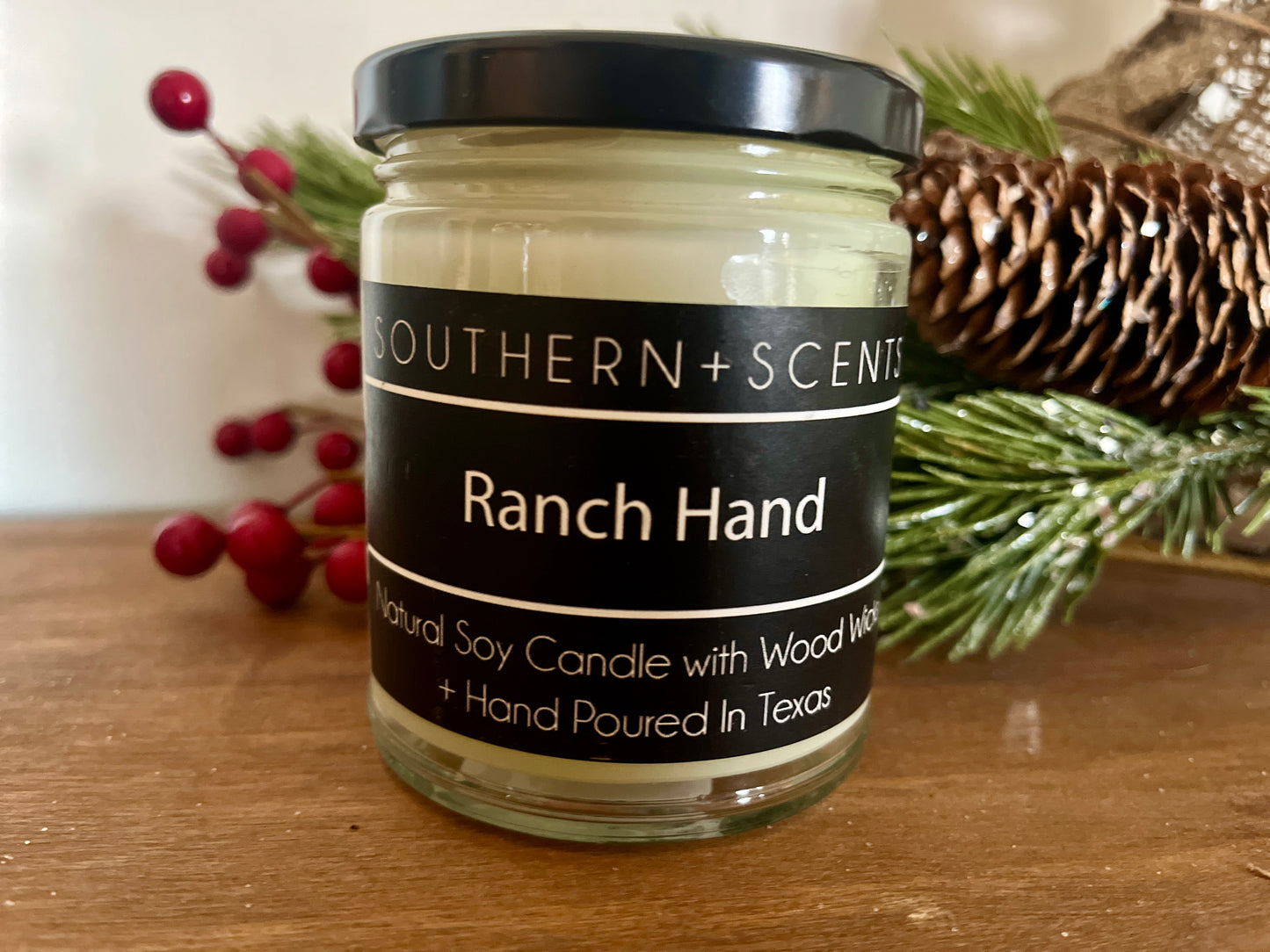 Ranch hand candle