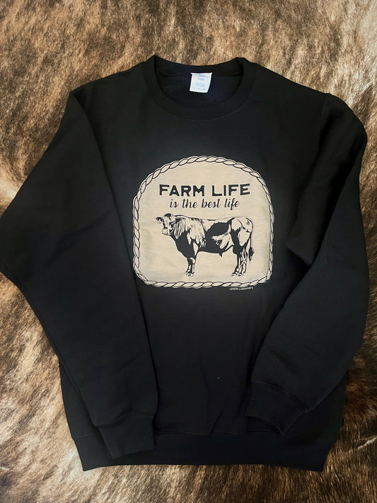 Farm life crewneck