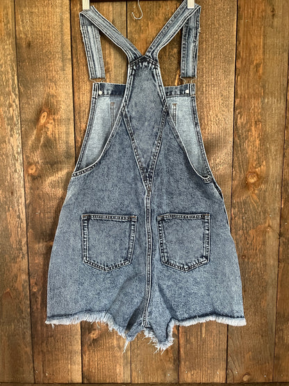 Denim overalls